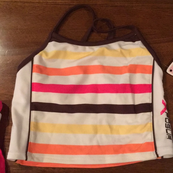 NWT girls size 4 three piece swimsuit - Picture 4 of 8